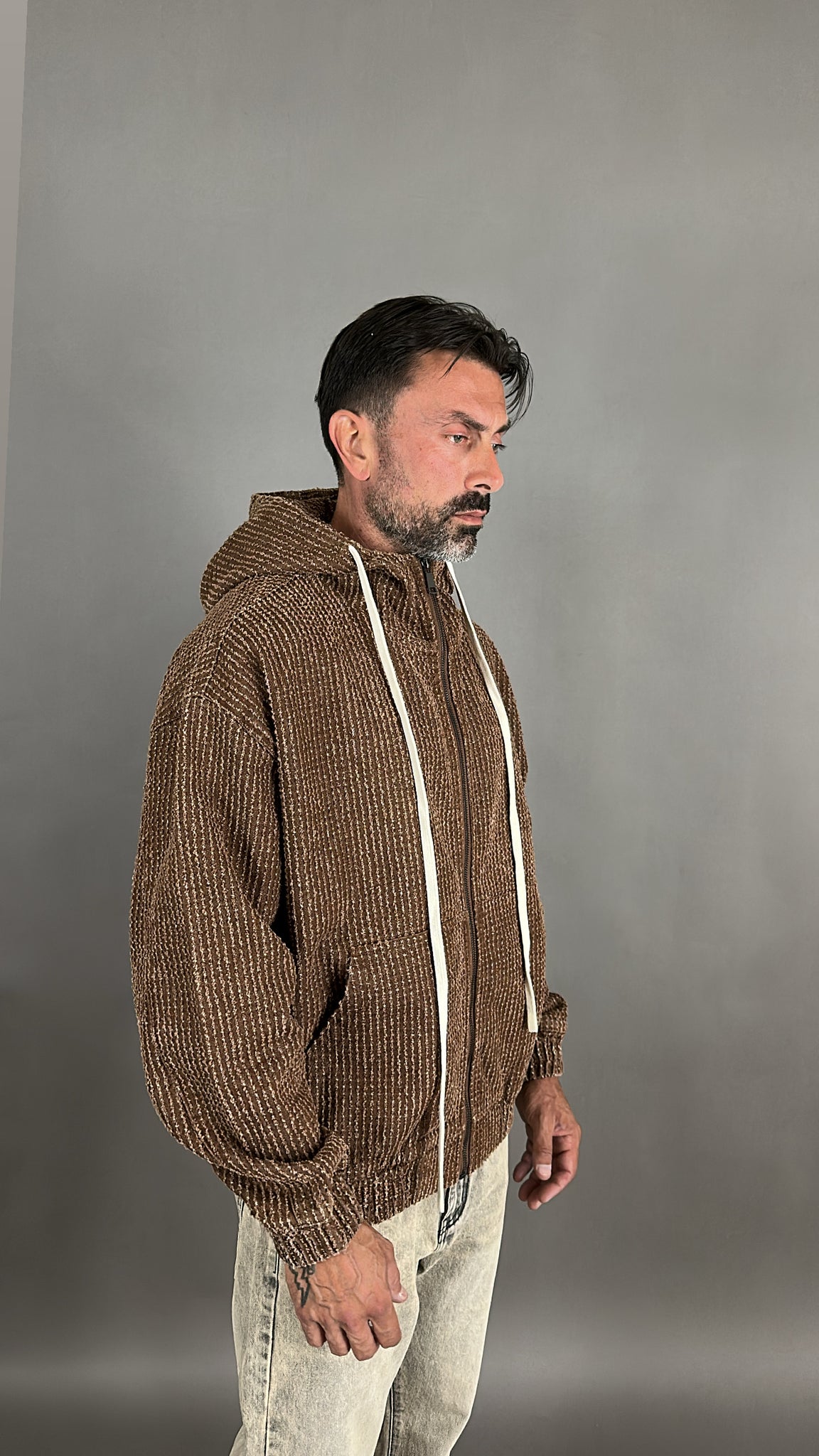 JACKET IN FELPA TRAMAT