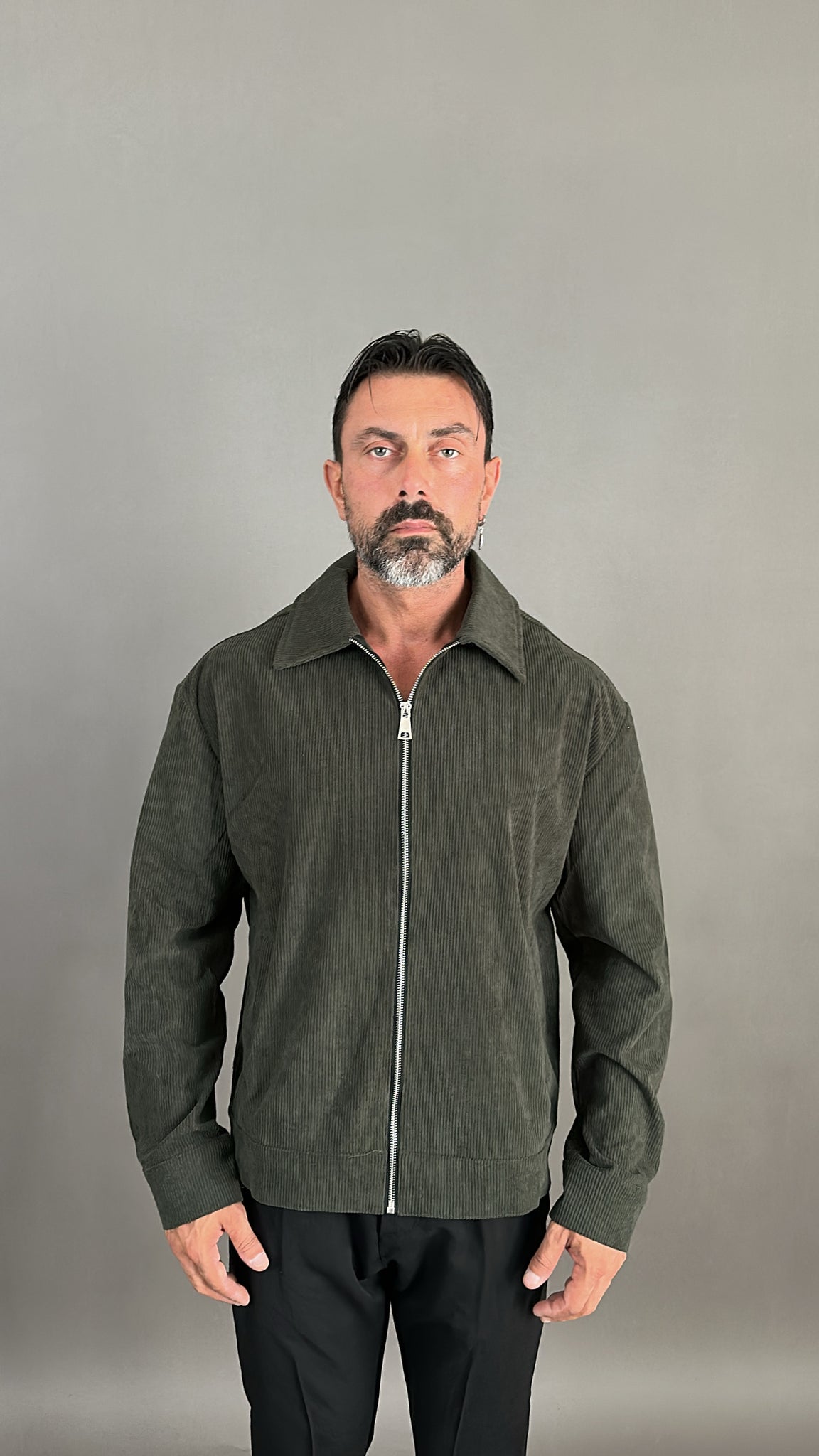 JACKET VELLUTO A COSTINE