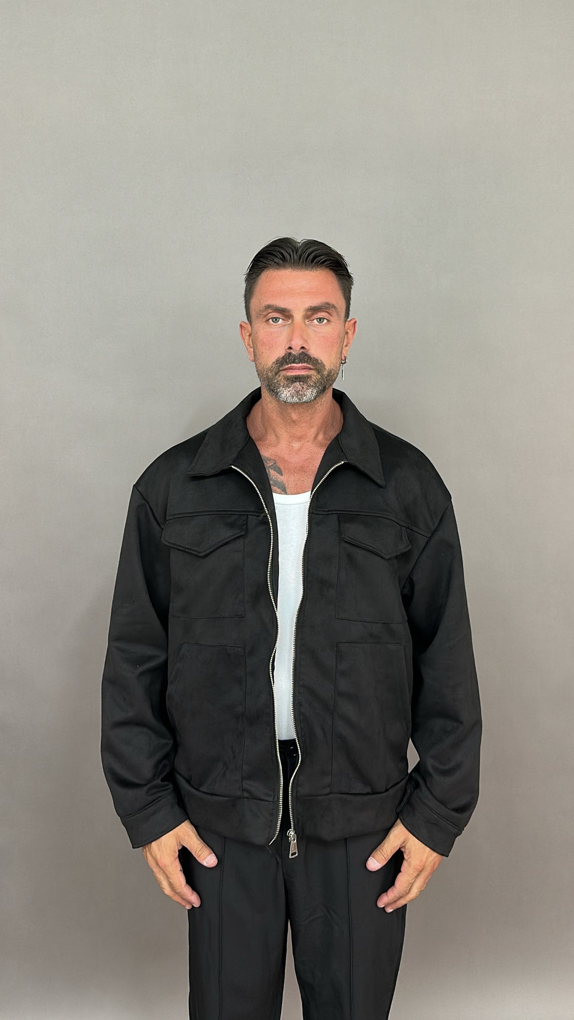 JACKET MOD.ZAR CAMOSCIO