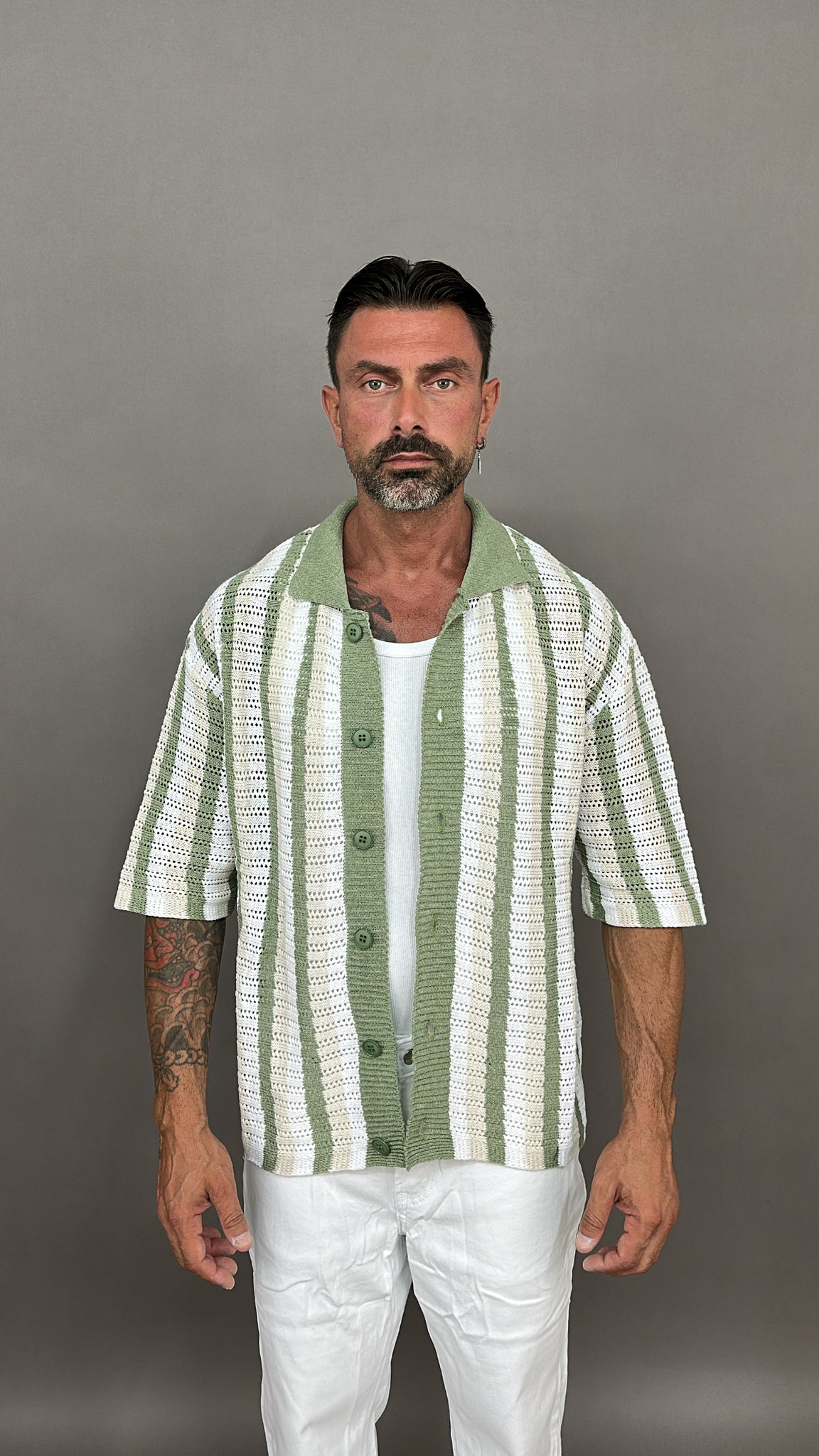 CARDIGAN DOPPIATO RIGLES