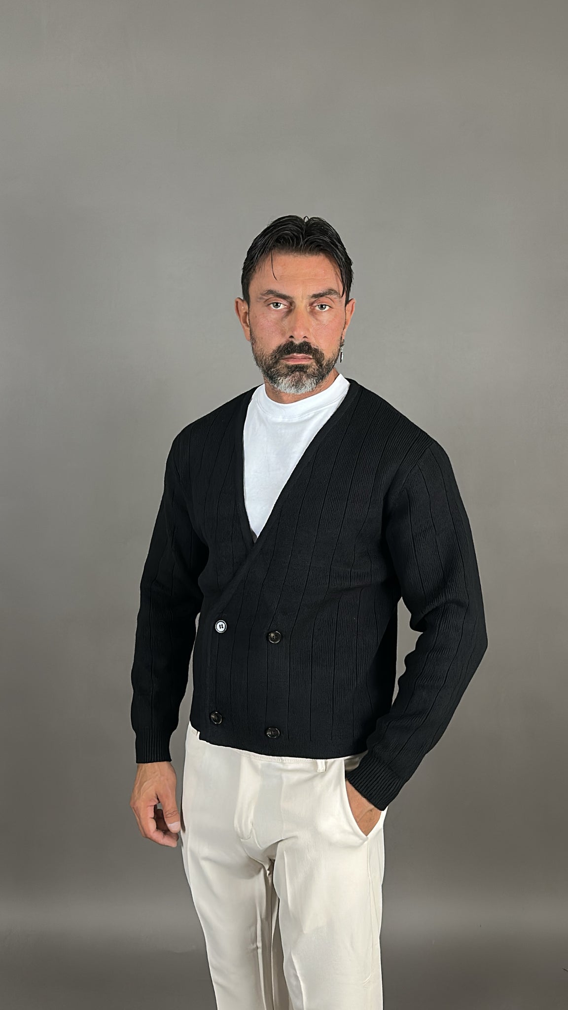 CARDIGAN DOPPIO PETTO
