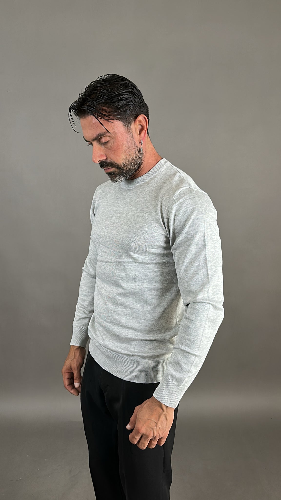 MAGLIA FILO GIROCOLLO