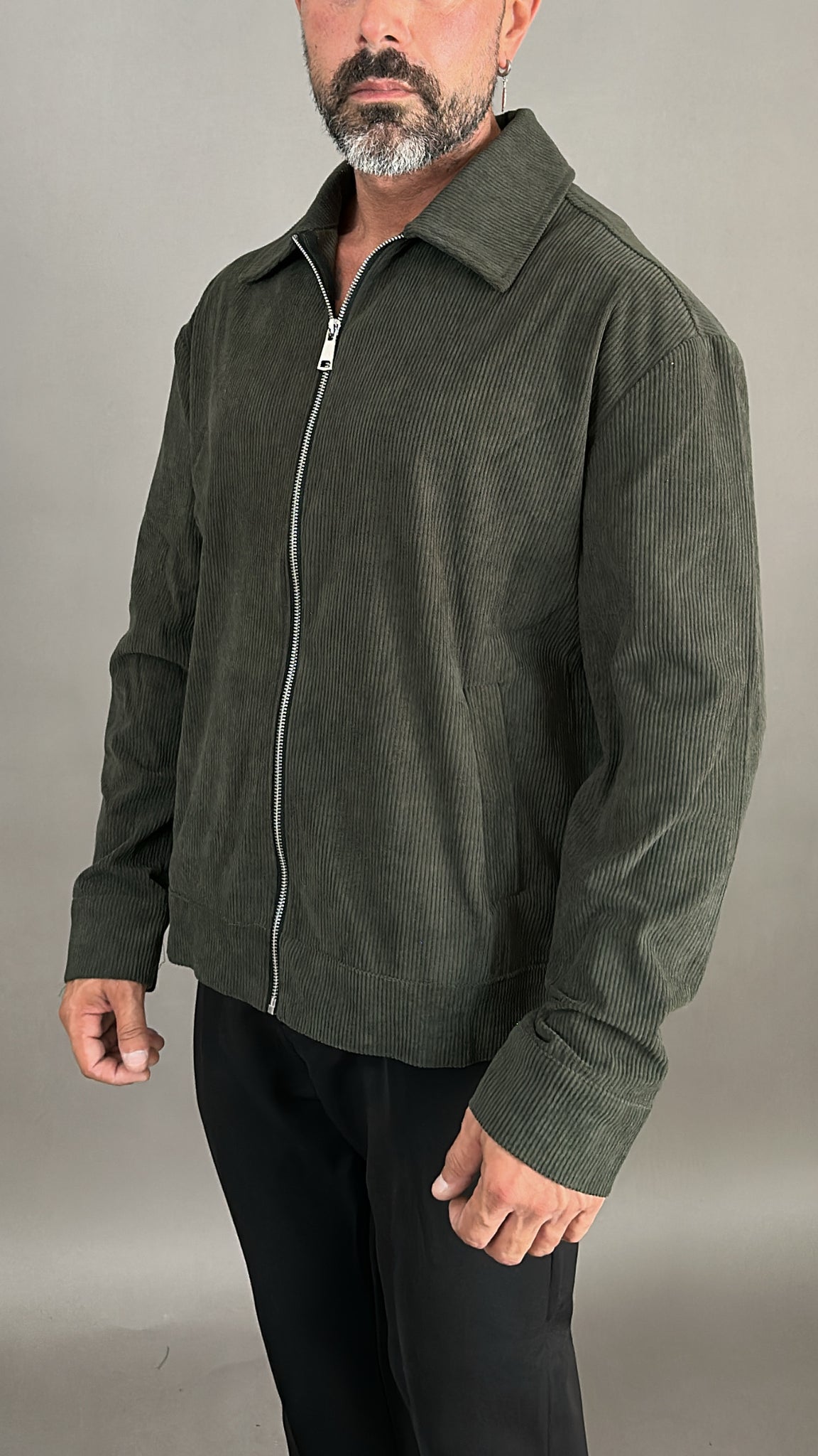 JACKET VELLUTO A COSTINE