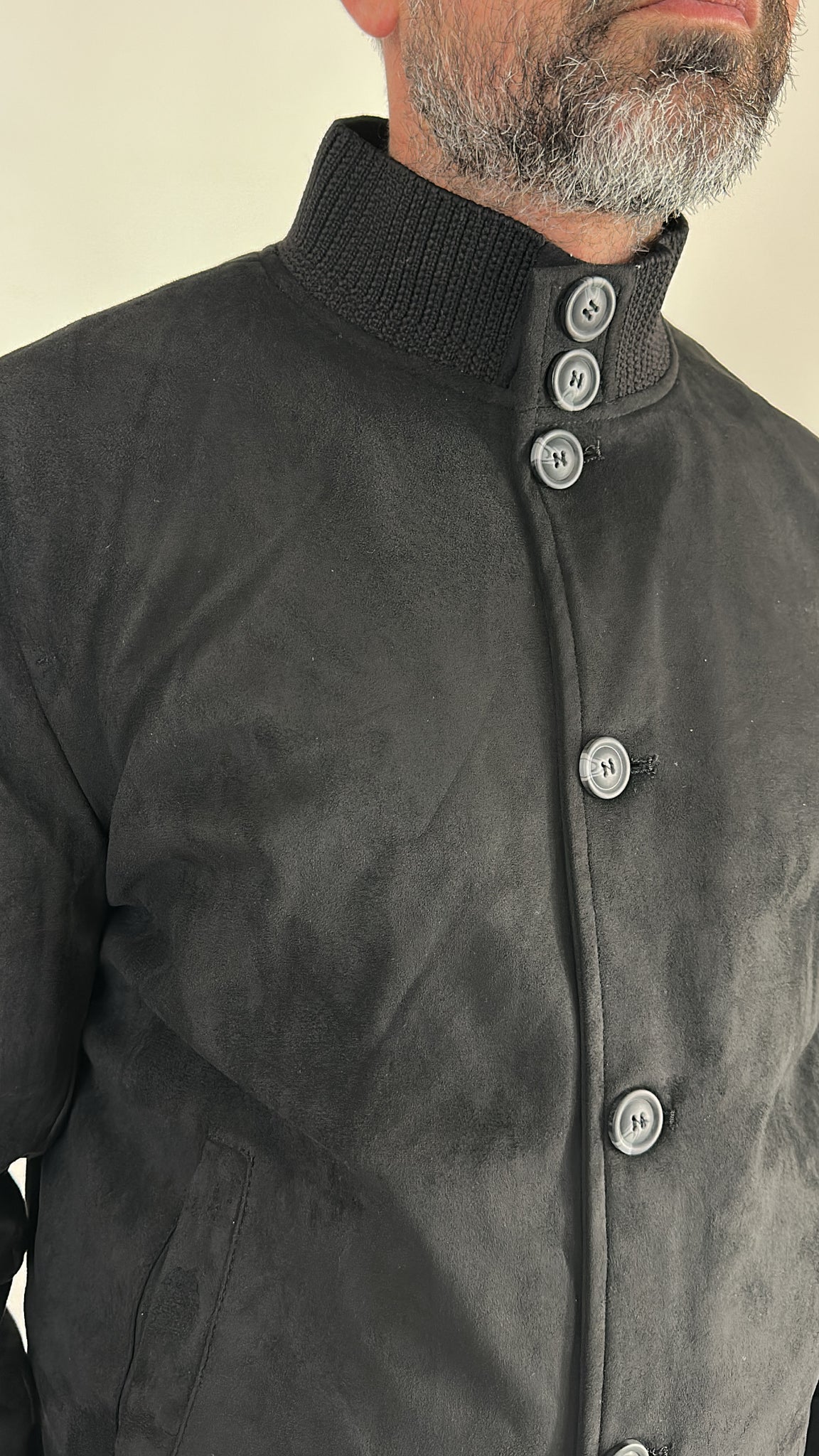 JACKET CAMOSCIO