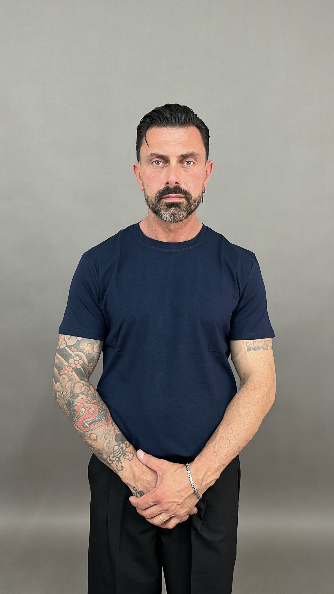 T-SHIRT SOTTO ABITO SLIM