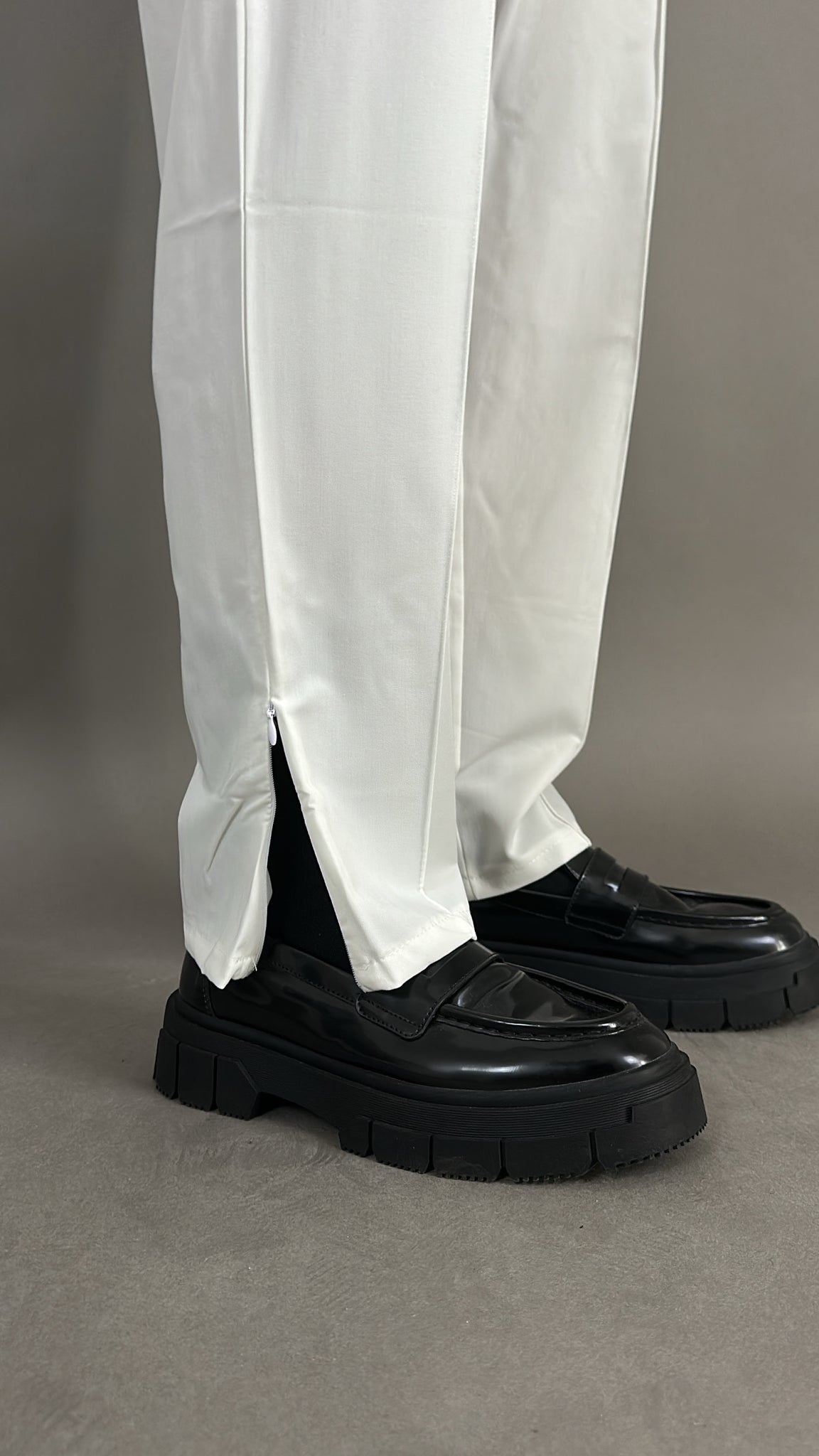 PANTALONE TESSUTO ZIP FINALE