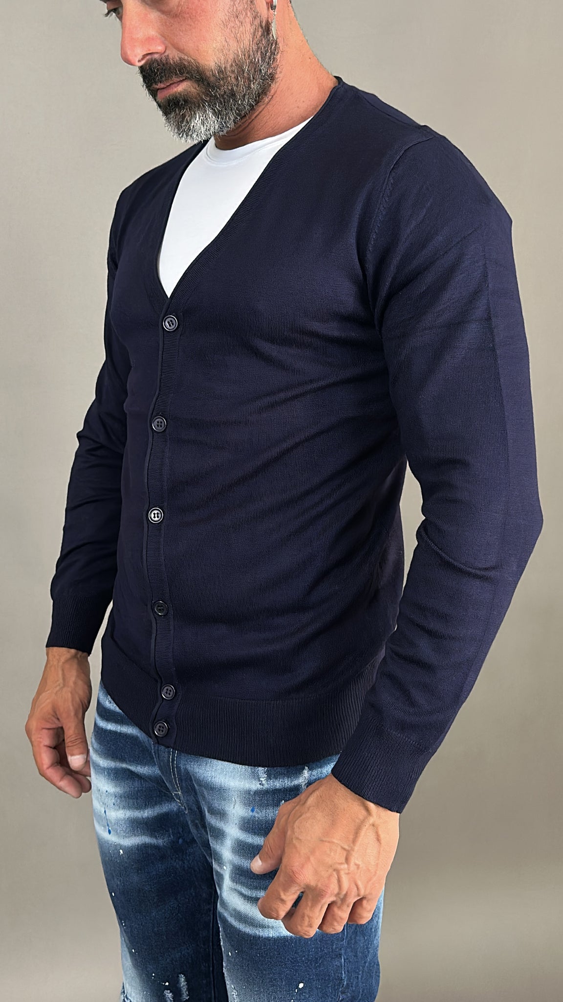 CARDIGAN SLIM FILO