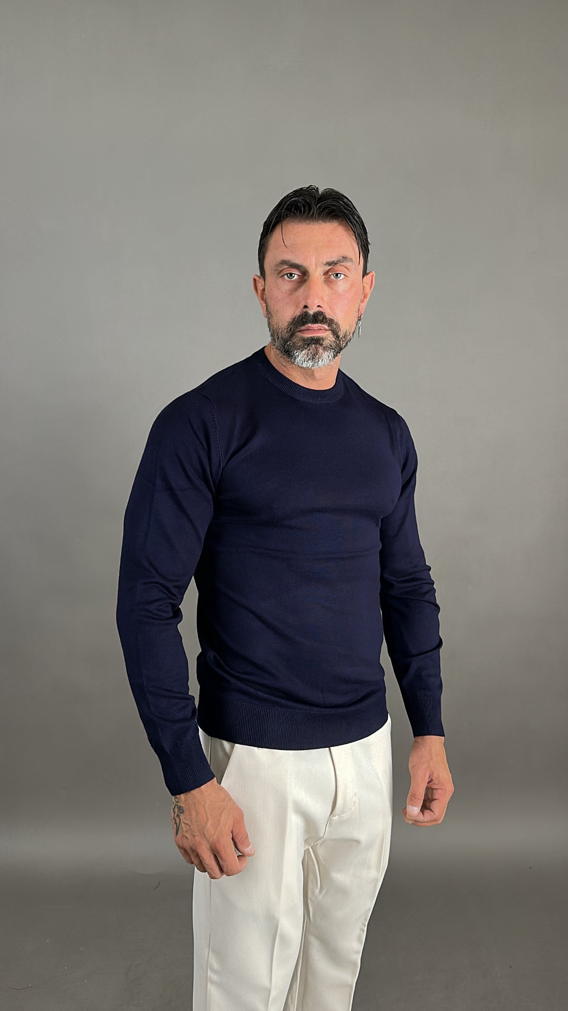 MAGLIA FILO GIROCOLLO