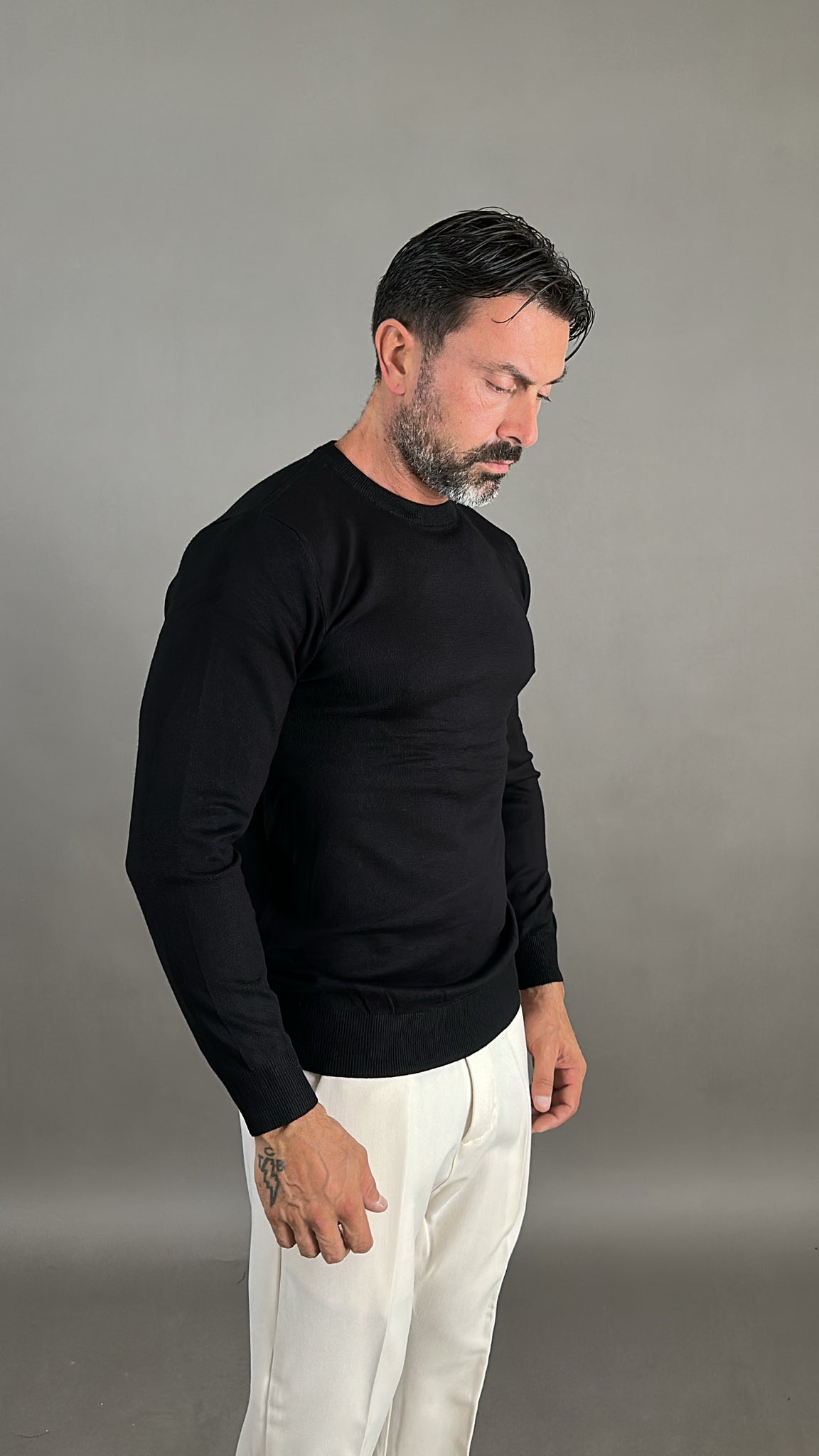 MAGLIA FILO GIROCOLLO