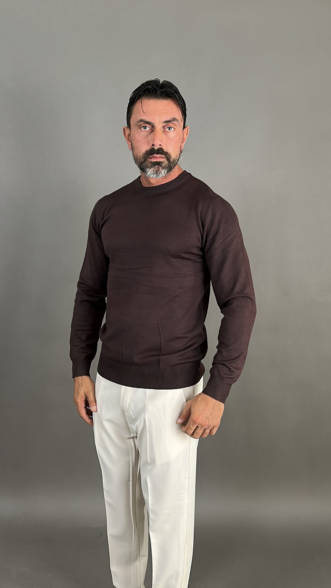 MAGLIA FILO GIROCOLLO
