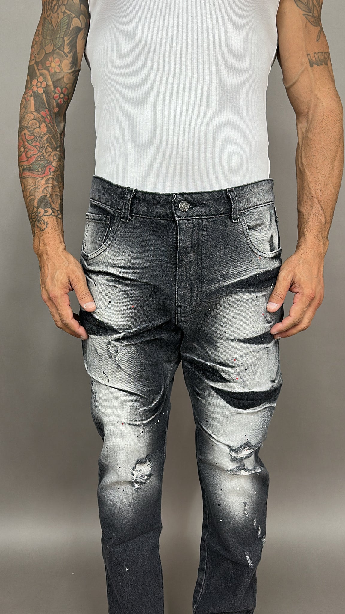 DENIM MOD.DSQ GRAFFIATO