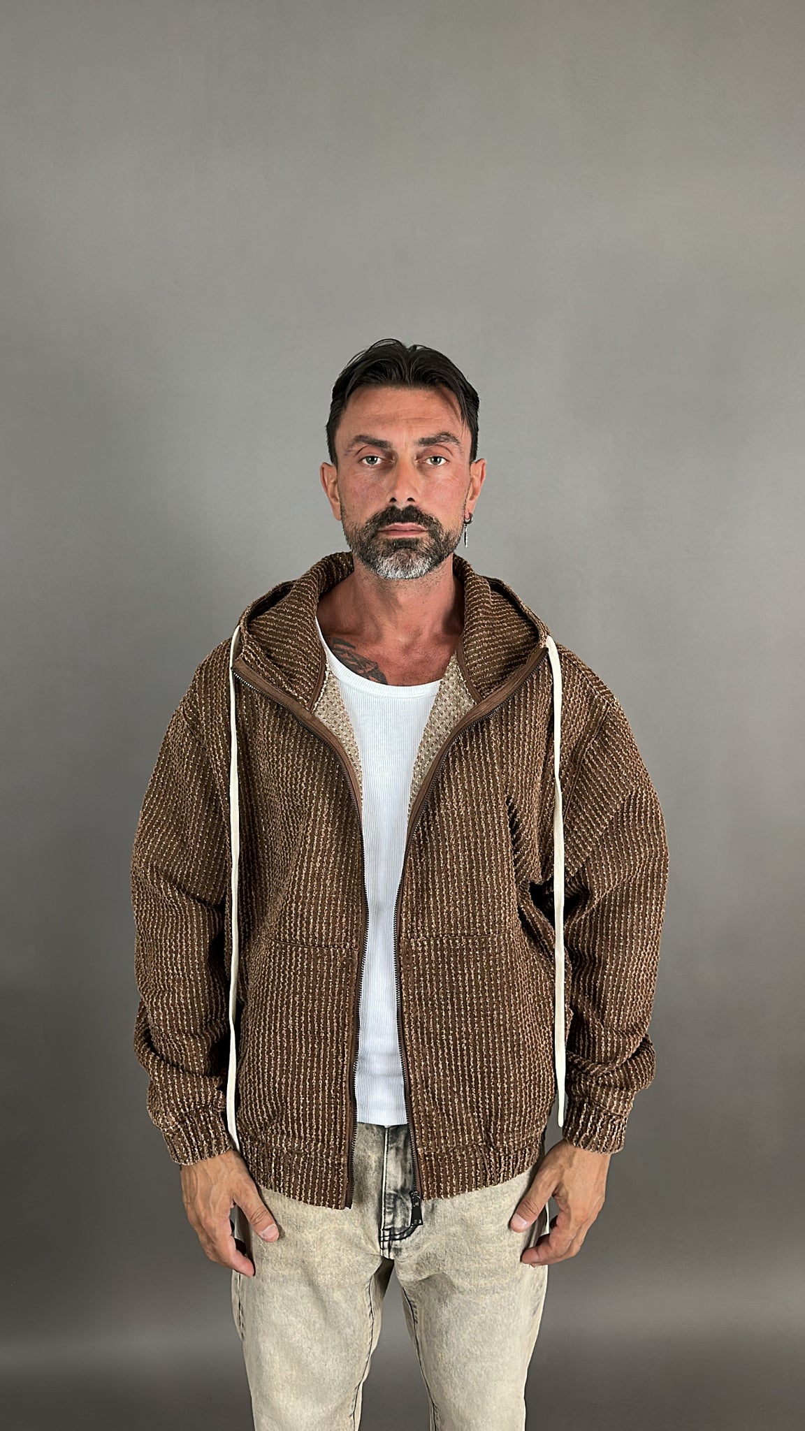 JACKET IN FELPA TRAMAT