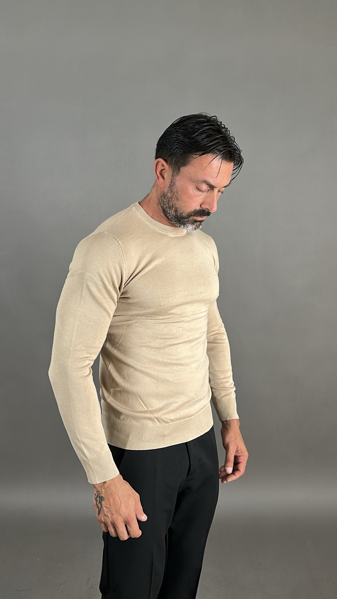 MAGLIA FILO GIROCOLLO