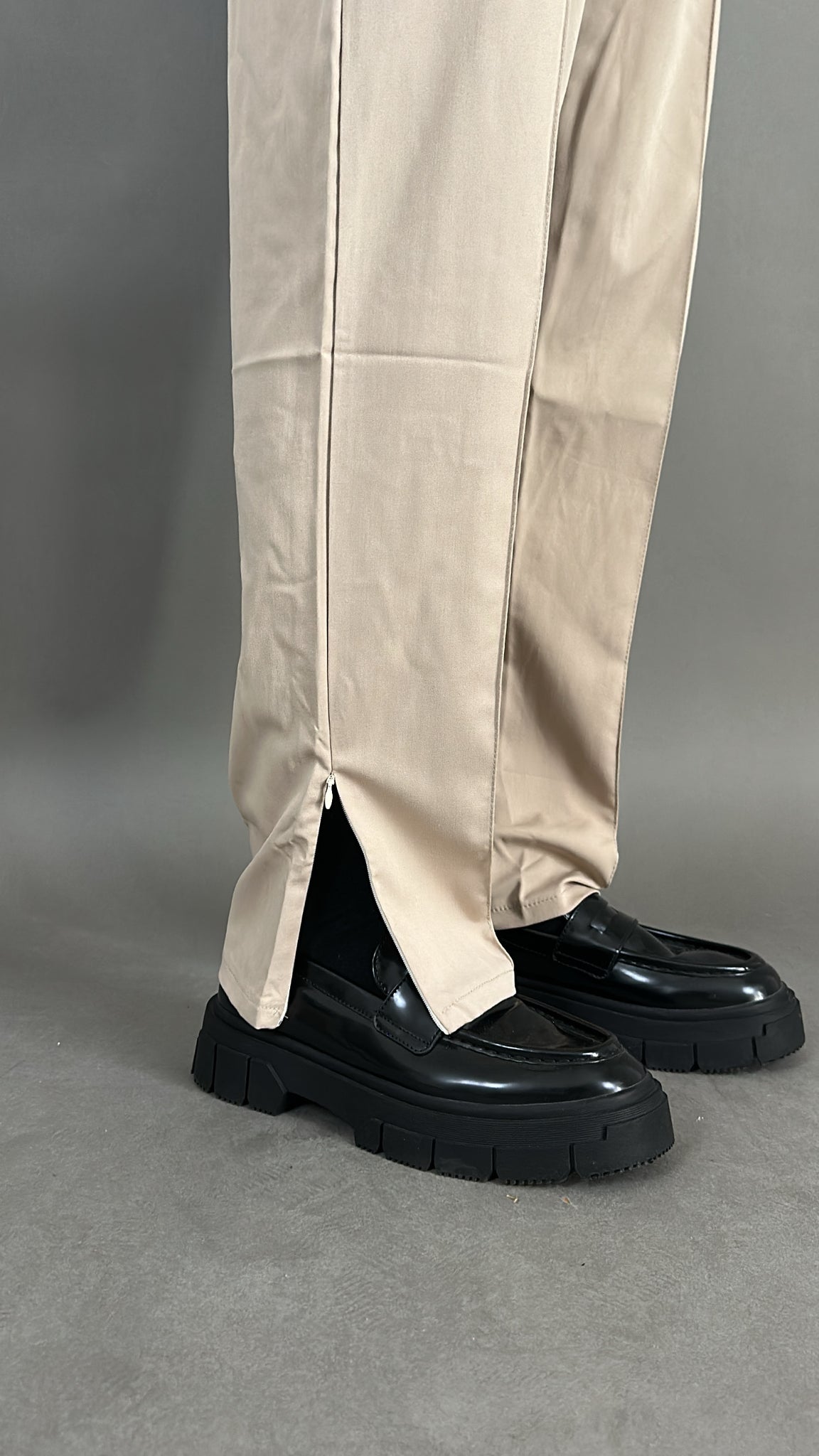 PANTALONE TESSUTO ZIP FINALE