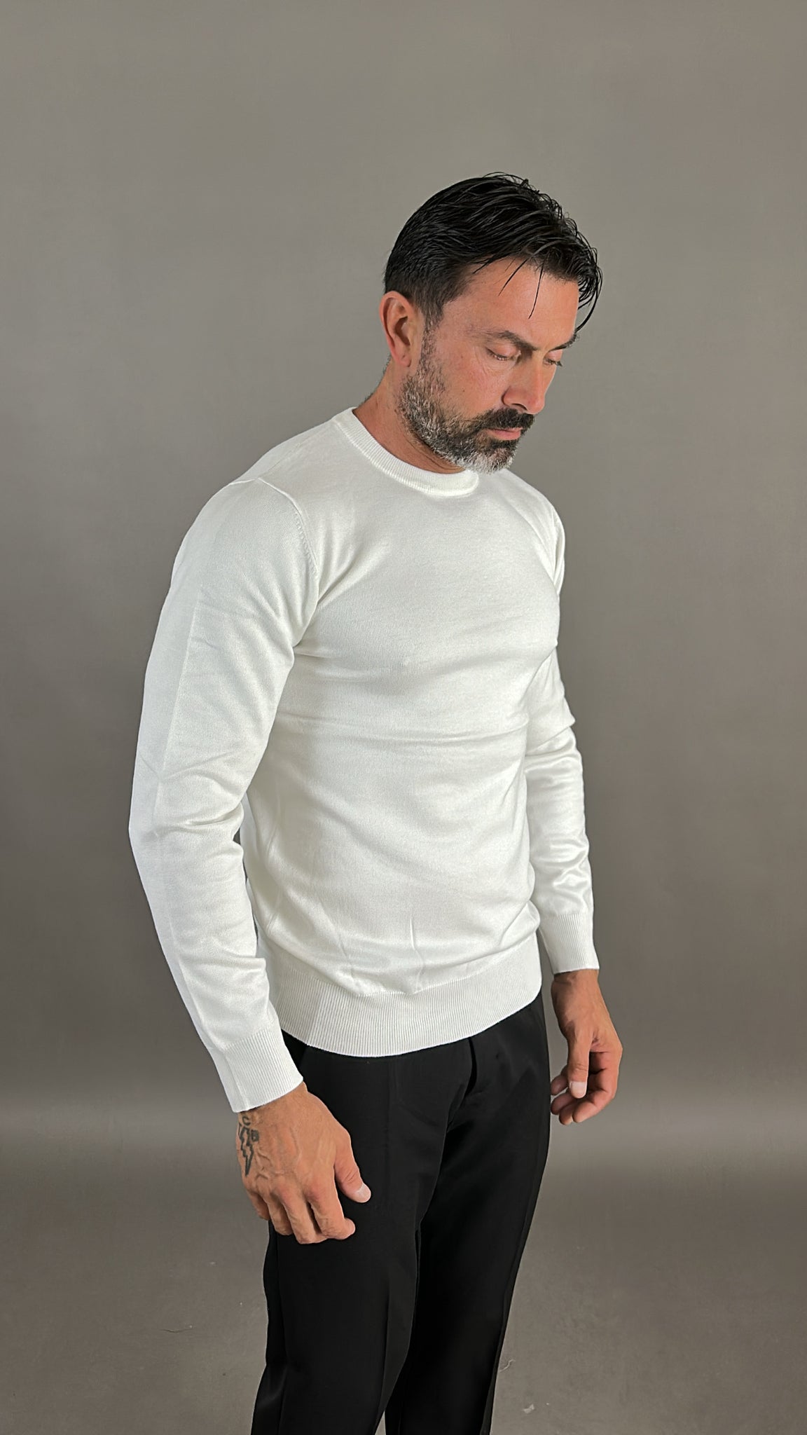 MAGLIA FILO GIROCOLLO