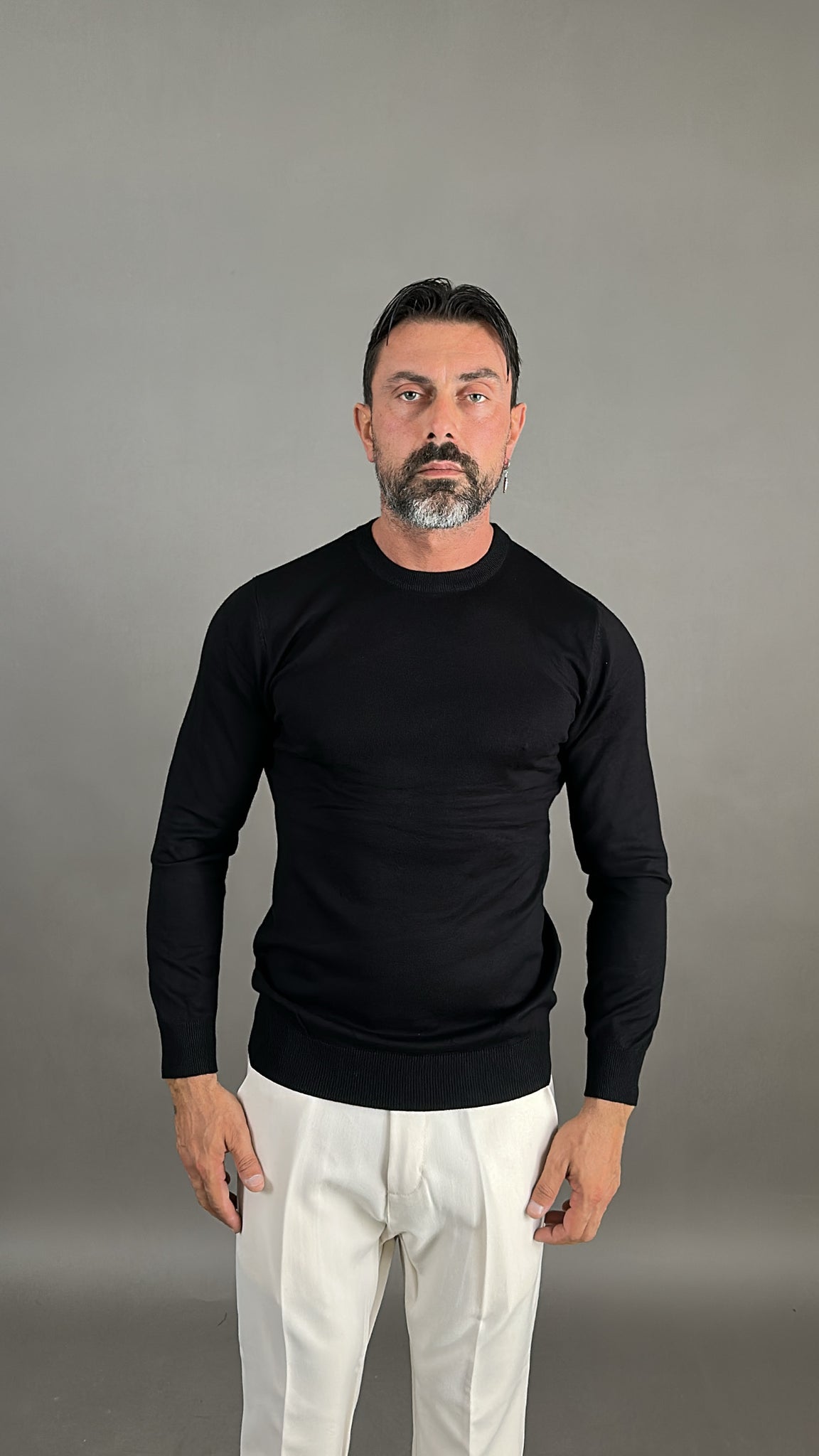 MAGLIA FILO GIROCOLLO