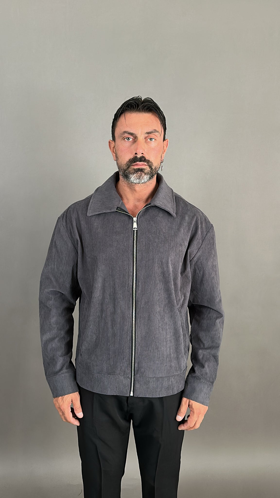 JACKET VELLUTO A COSTINE
