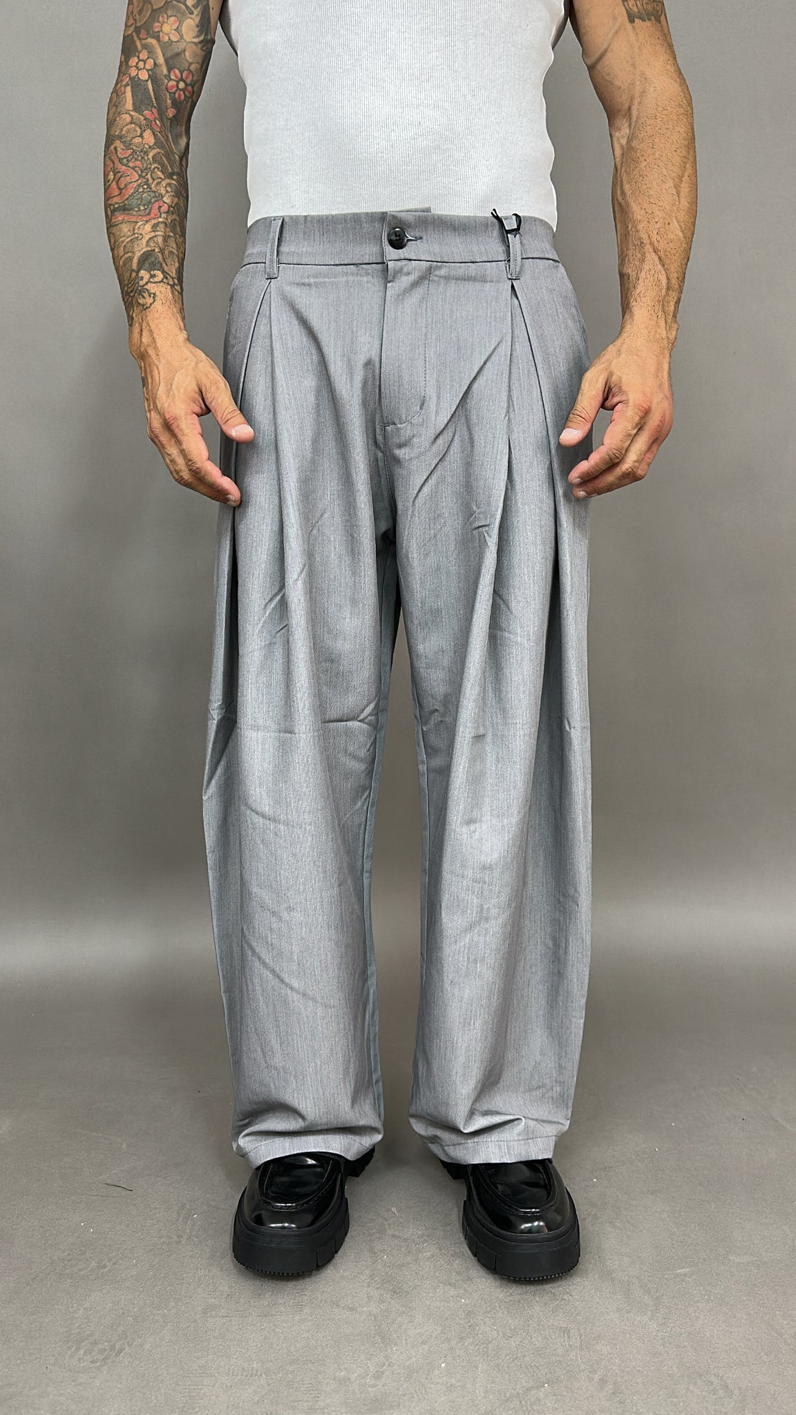 PANT BALLON TESSUTO