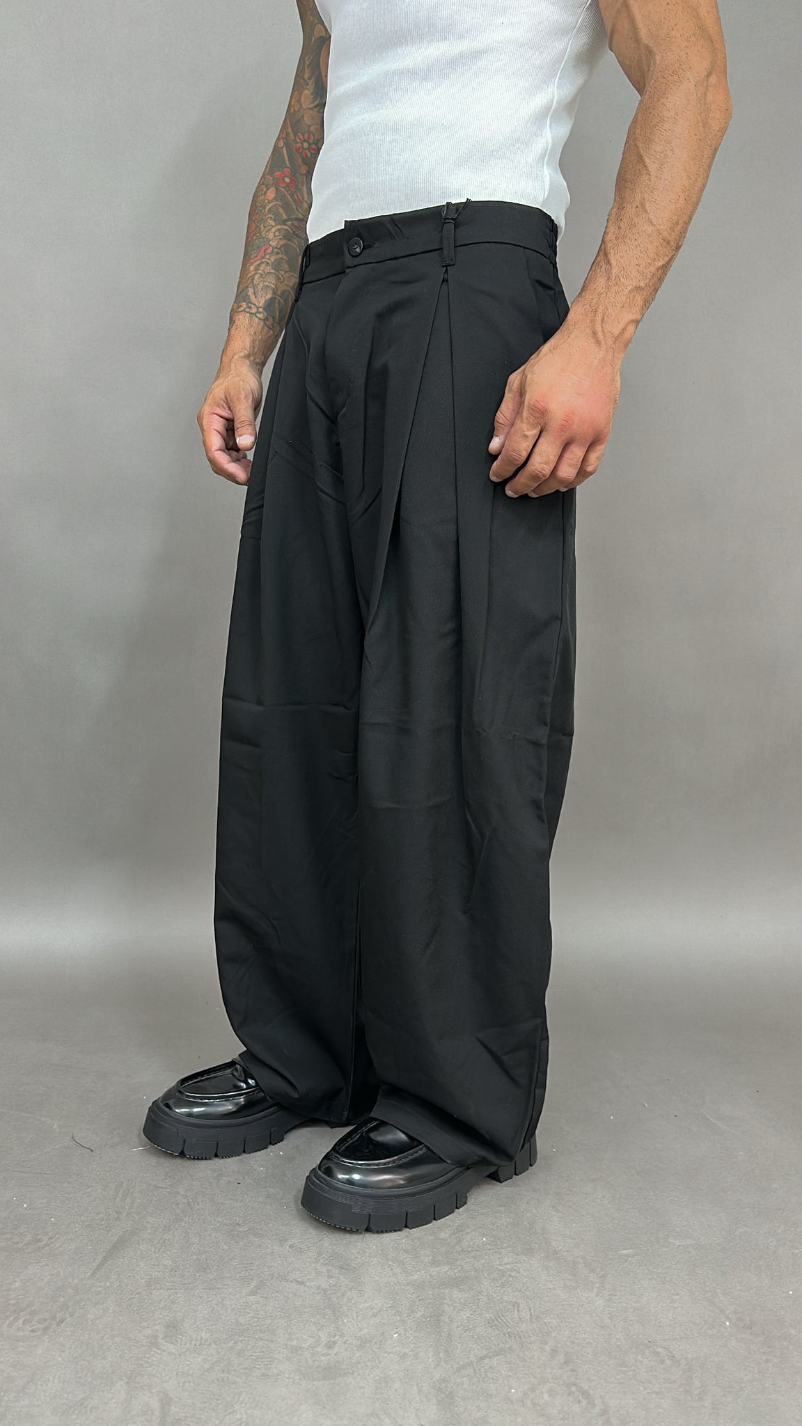 PANT BALLON TESSUTO