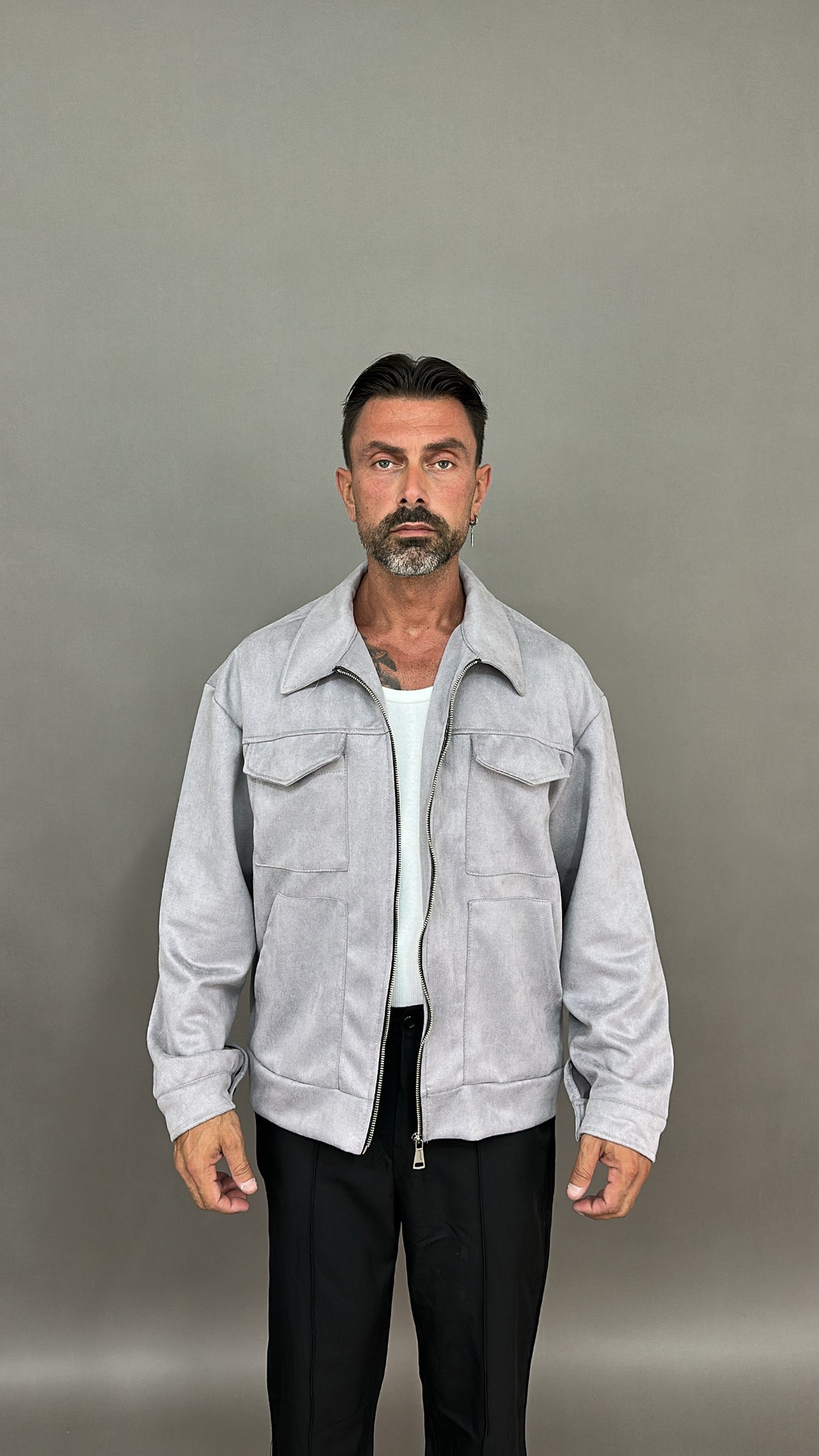 JACKET MOD.ZAR CAMOSCIO