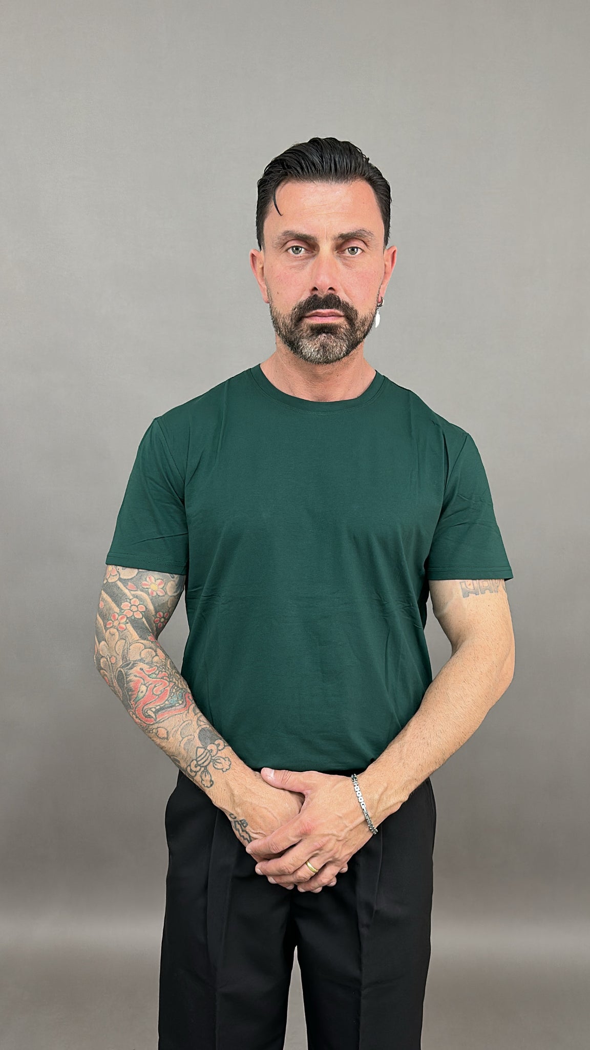 T-SHIRT SOTTO ABITO SLIM