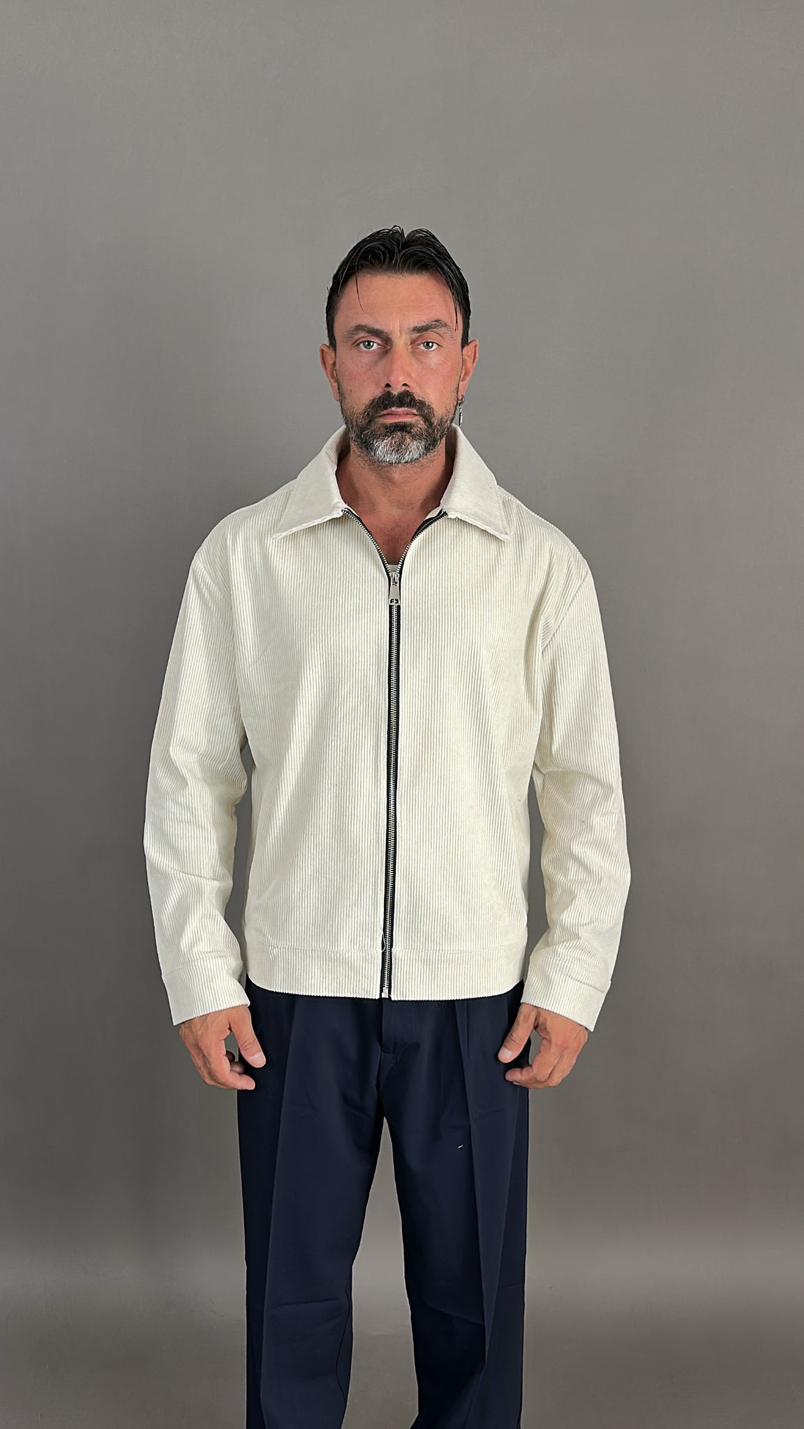 JACKET VELLUTO A COSTINE
