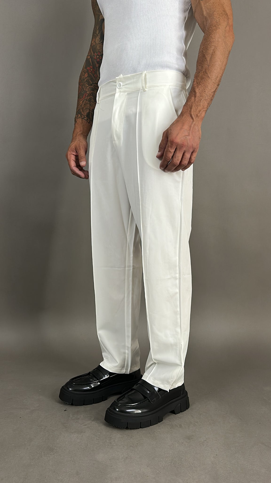 PANTALONE TESSUTO ZIP FINALE