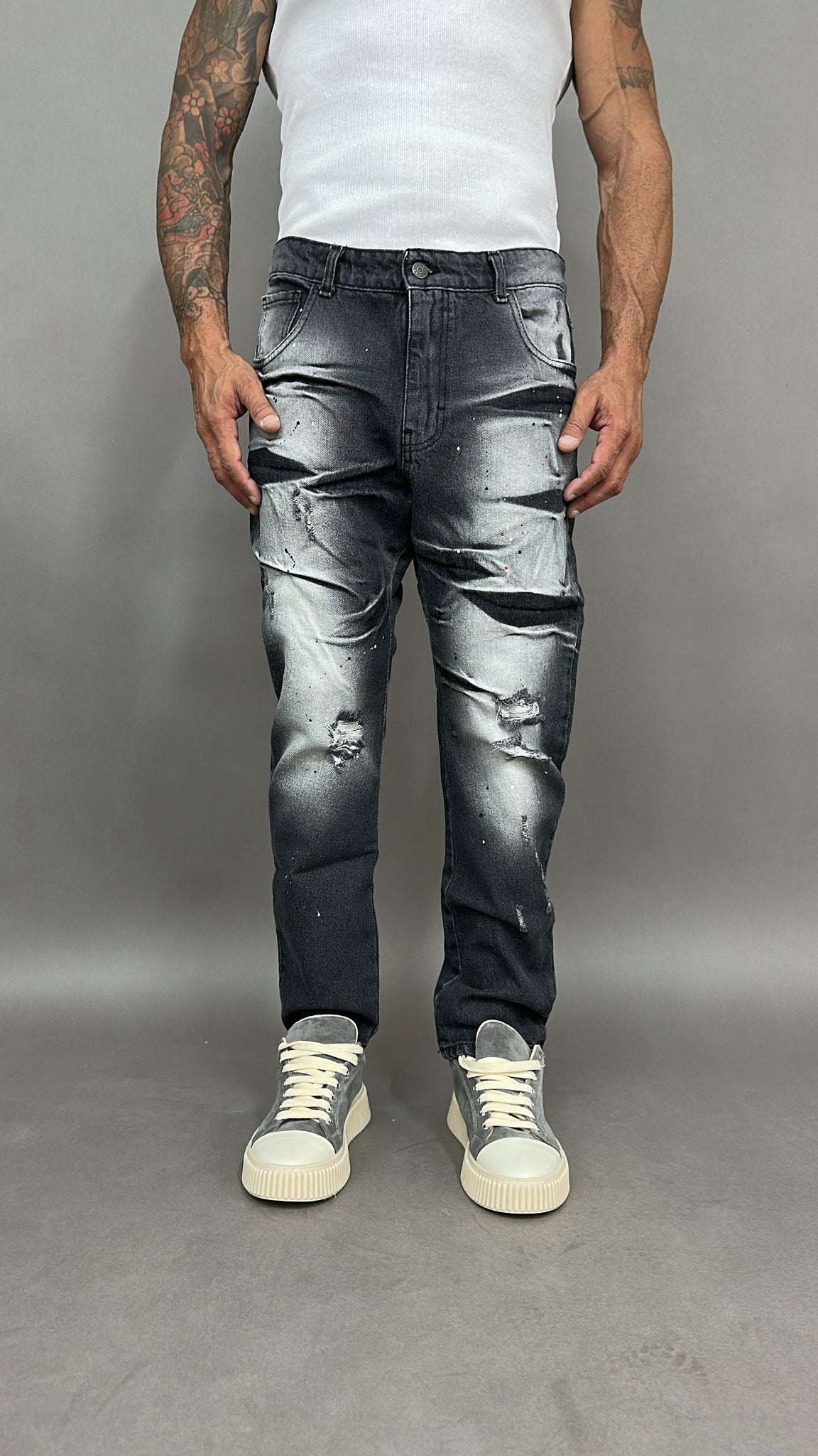 DENIM MOD.DSQ GRAFFIATO