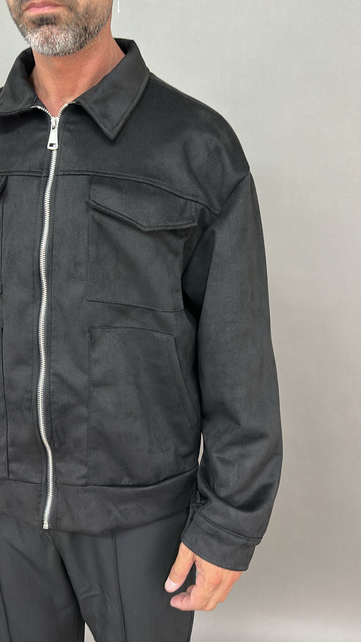 JACKET MOD.ZAR CAMOSCIO