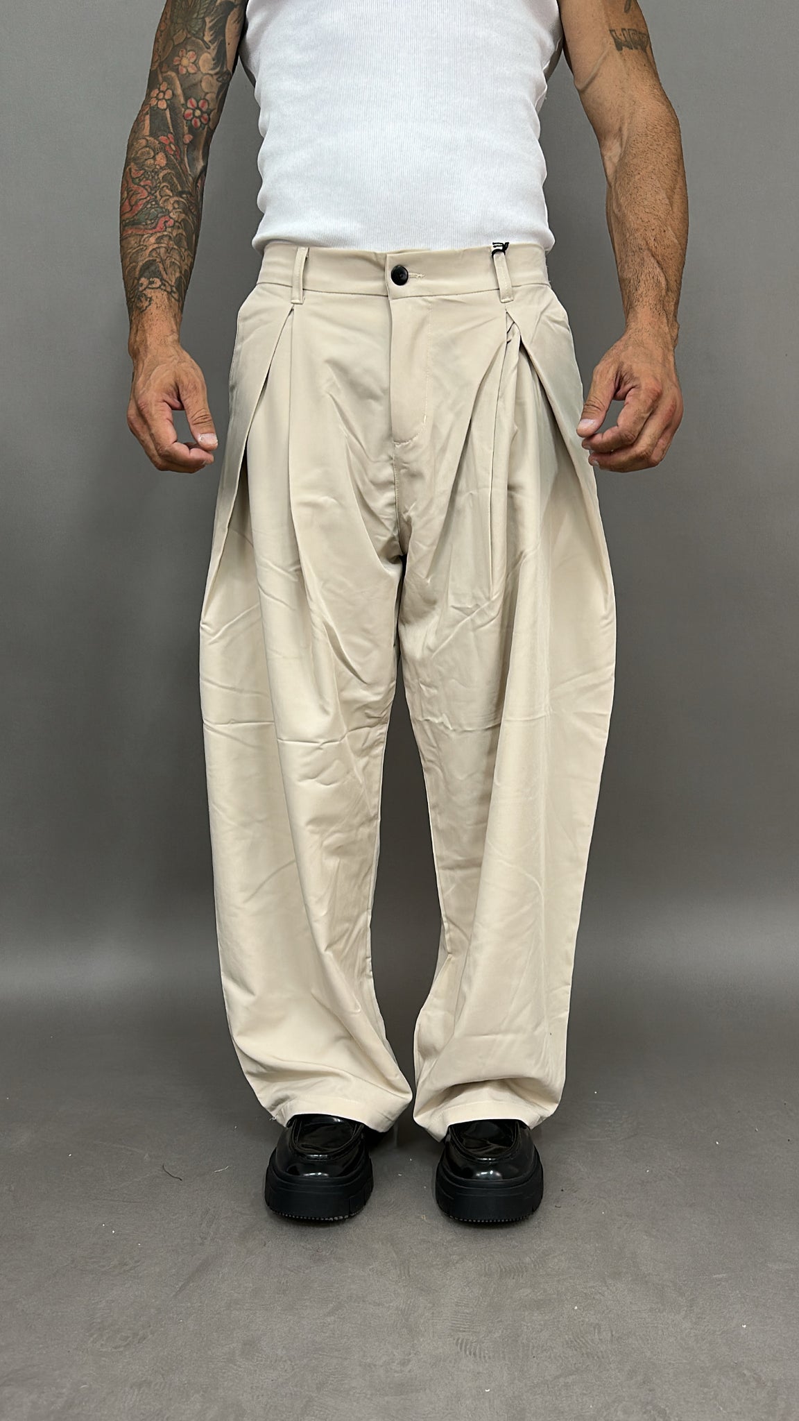 PANT BALLON TESSUTO